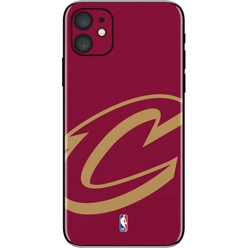 NBA Cleveland Cavaliers Large Logo iPhone 11 Skin